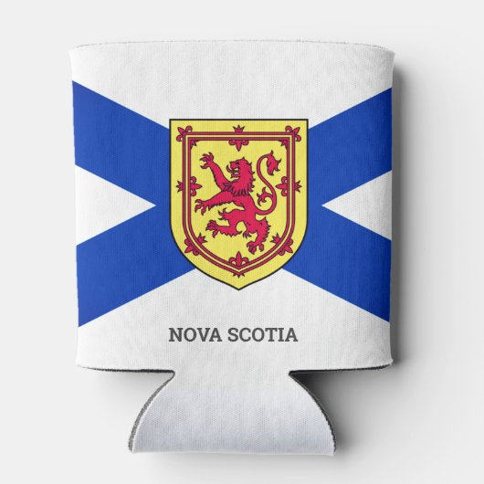 Vlag van Nova Scotia, Canada Blikjeskoeler (Achterkant)