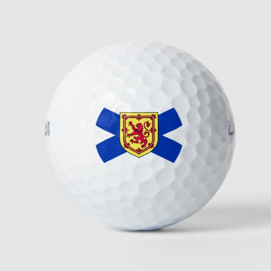 Vlag van Nova Scotia, Canada Golfballen (Voorkant)