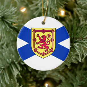 Vlag van Nova Scotia, Canada Keramisch Ornament