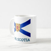 Vlag van Nova Scotia, Canada Koffiemok (Voorkant links)