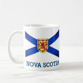 Vlag van Nova Scotia, Canada Koffiemok (Links)
