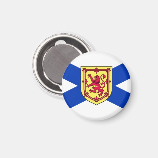 Vlag van Nova Scotia, Canada Magneet (Voorkant / Achterkant)