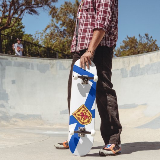 Vlag van Nova Scotia, Canada Persoonlijk Skateboard (Buiten 2)