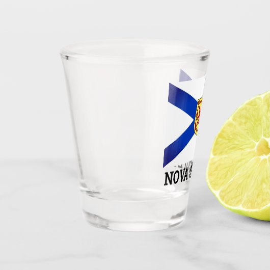 Vlag van Nova Scotia, Canada Shot Glas (Links)
