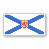 Vlag van Nova Scotia, Canada Sticker (Voorkant)