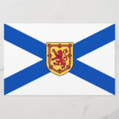 Vlag van Nova Scotia (Canadese provincie) Briefpapier (Voorkant)