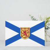Vlag van Nova Scotia (Canadese provincie) Briefpapier (Staand voorkant)