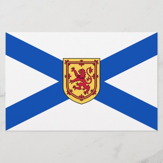 Vlag van Nova Scotia (Canadese provincie) Briefpapier (Voorkant)