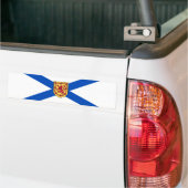 Vlag van Nova Scotia (Canadese provincie) Bumpersticker (Op Truck)