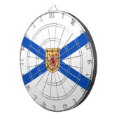 Vlag van Nova Scotia (Canadese provincie) Dartbord (Voorkant Rechts)