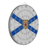 Vlag van Nova Scotia (Canadese provincie) Dartbord (Voorkant Links)