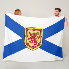 Vlag van Nova Scotia (Canadese provincie) Fleece Deken