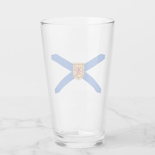 Vlag van Nova Scotia (Canadese provincie) Glas (Achterkant)