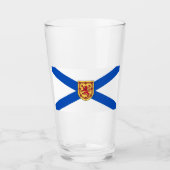 Vlag van Nova Scotia (Canadese provincie) Glas (Voorkant)
