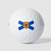 Vlag van Nova Scotia (Canadese provincie) Golfballen (Voorkant)