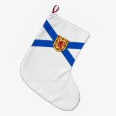 Vlag van Nova Scotia (Canadese provincie) Grote Kerstsok (Voorkant (Hangend))