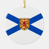 Vlag van Nova Scotia (Canadese provincie) Keramisch Ornament (Voorkant)