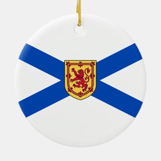 Vlag van Nova Scotia (Canadese provincie) Keramisch Ornament (Achterkant)
