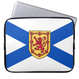 Vlag van Nova Scotia (Canadese provincie) Laptop Sleeve