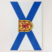 Vlag van Nova Scotia (Canadese provincie) Legpuzzel (Verticaal)