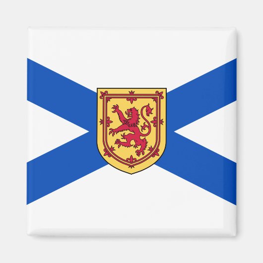 Vlag van Nova Scotia (Canadese provincie) Magneet (Voorkant)