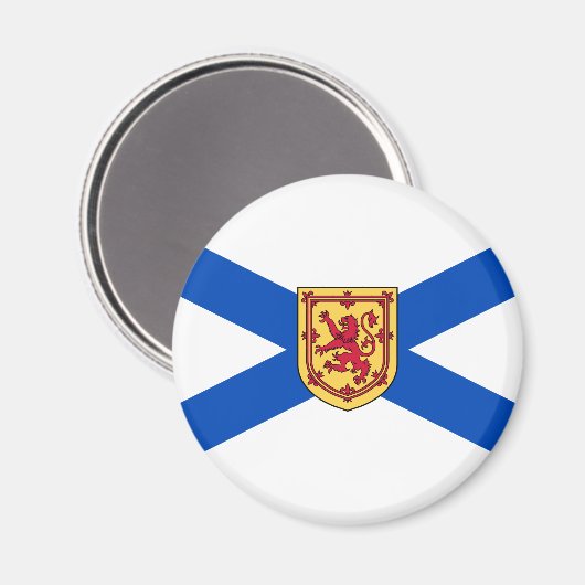 Vlag van Nova Scotia (Canadese provincie) Magneet (Voorkant / Achterkant)
