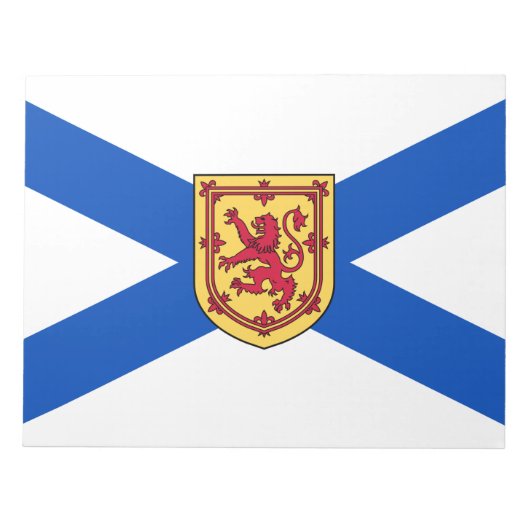 Vlag van Nova Scotia (Canadese provincie) Notitieblok (Voorkant)