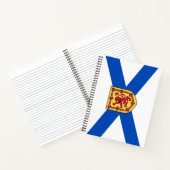 Vlag van Nova Scotia (Canadese provincie) Notitieboek (Binnen)