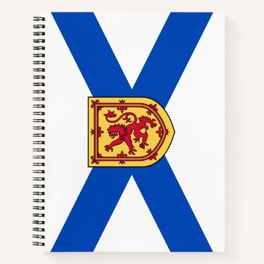 Vlag van Nova Scotia (Canadese provincie) Notitieboek (Voorkant)
