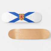 Vlag van Nova Scotia (Canadese provincie) Persoonlijk Skateboard (Horizontaal)