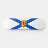 Vlag van Nova Scotia (Canadese provincie) Persoonlijk Skateboard (Horizontaal)