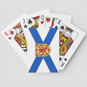Vlag van Nova Scotia (Canadese provincie) Pokerkaarten