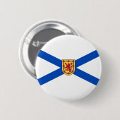 Vlag van Nova Scotia (Canadese provincie) Ronde Button 5,7 Cm (Voorkant /achterkant)