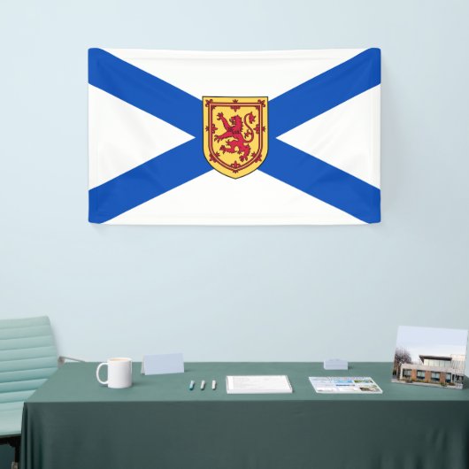 Vlag van Nova Scotia (Canadese provincie) Spandoek (Beurs)