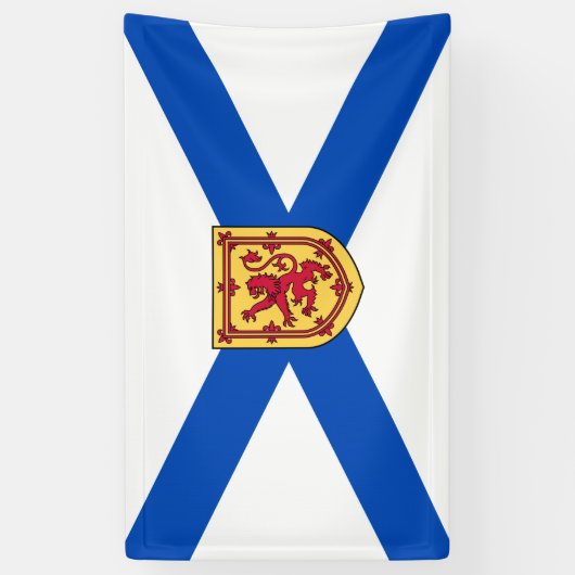 Vlag van Nova Scotia (Canadese provincie) Spandoek (Verticaal)