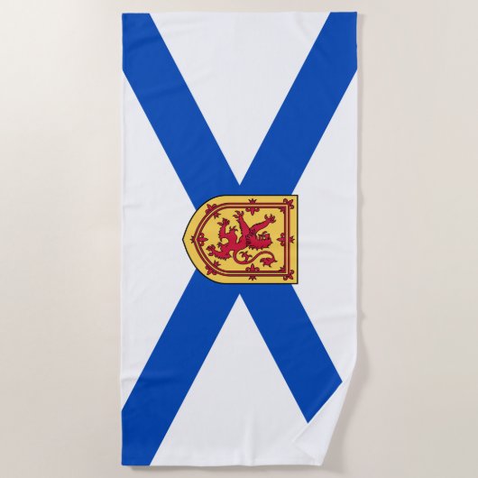 Vlag van Nova Scotia (Canadese provincie) Strandlaken (Voorkant)