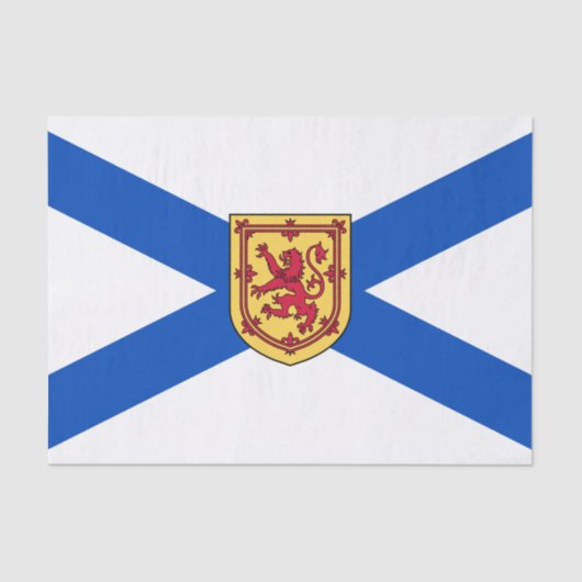 Vlag van Nova Scotia (Canadese provincie) Tissuepapier (Voorkant)