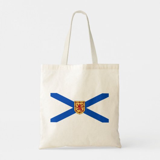 Vlag van Nova Scotia (Canadese provincie) Tote Bag (Achterkant)