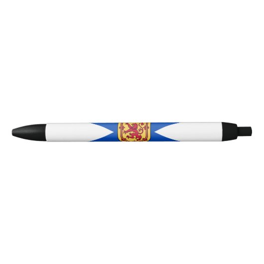 Vlag van Nova Scotia (Canadese provincie) Zwarte Inkt Pen (Voorkant)