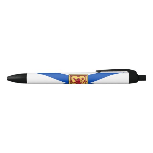 Vlag van Nova Scotia (Canadese provincie) Zwarte Inkt Pen (Bovenkant)