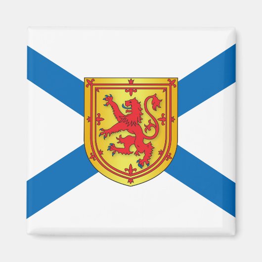 vlag van Nova Scotia Magneet (Voorkant)