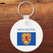 Vlag van Nova Scotia Sleutelhanger (Voorkant)
