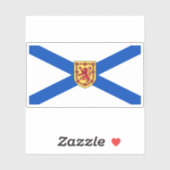 Vlag van Nova Scotia Sticker (Vel)