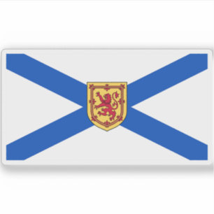 Vlag van Nova Scotia Sticker