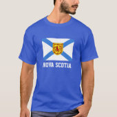Vlag van Nova Scotia T-shirt (Voorkant)