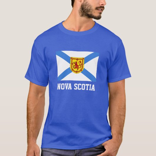 Vlag van Nova Scotia T-shirt (Voorkant)