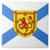 Vlag van Nova Scotia Tegeltje (Voorkant)