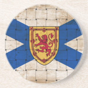 Vlag van Nova Scotia Zandsteen Onderzetter