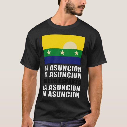 Vlag van Nueva Esparta T-shirt (Voorkant)