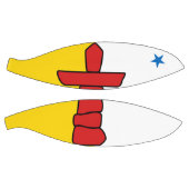 Vlag van Nunavut, Canada Mini Basketbal (Panelen)
